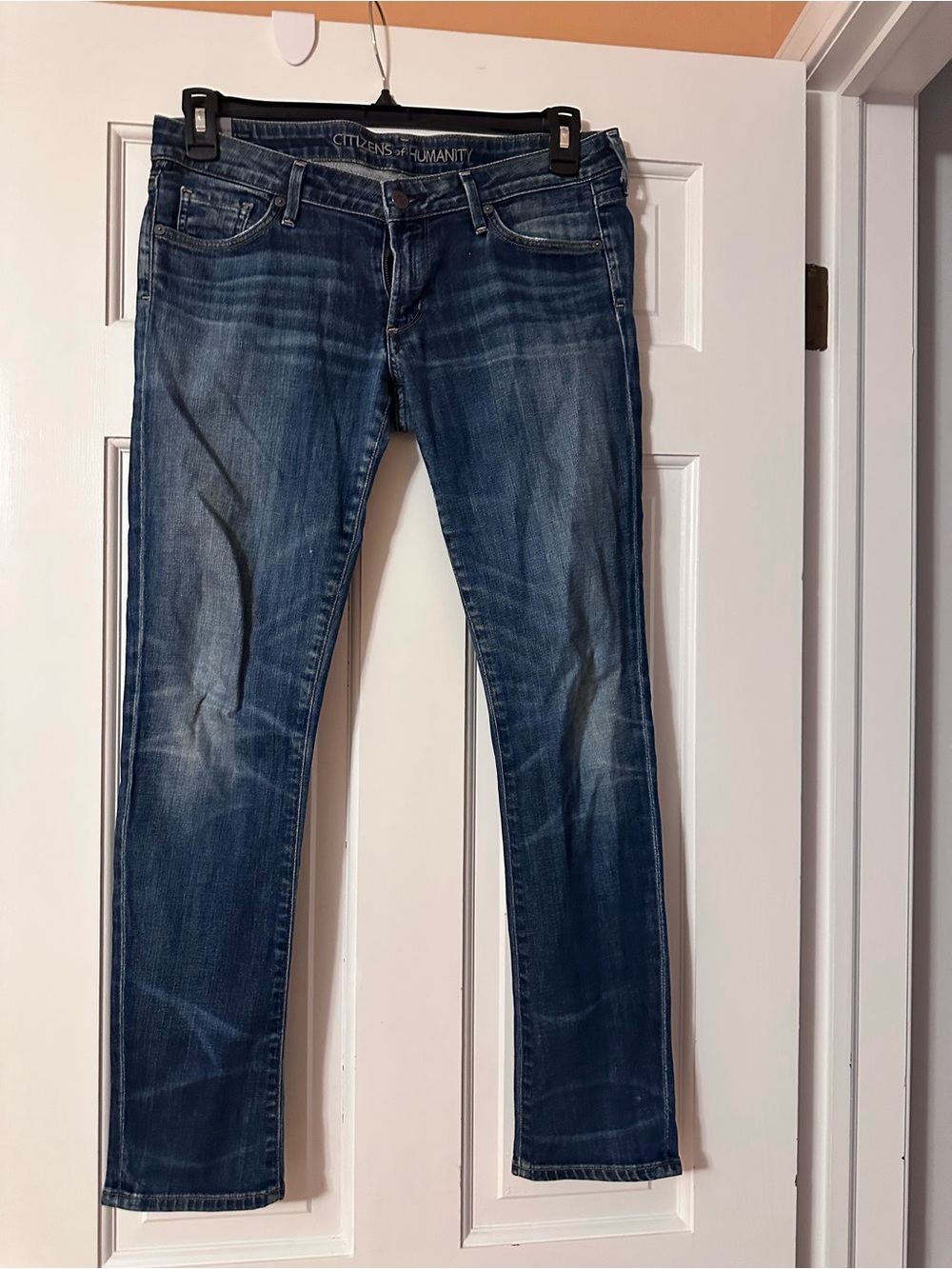 Citizens Of Humanity Women's Skinny Jeans in Dark Indigo Fade
